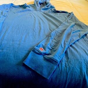 Homage Hooded Long Sleeve Tee, XXL